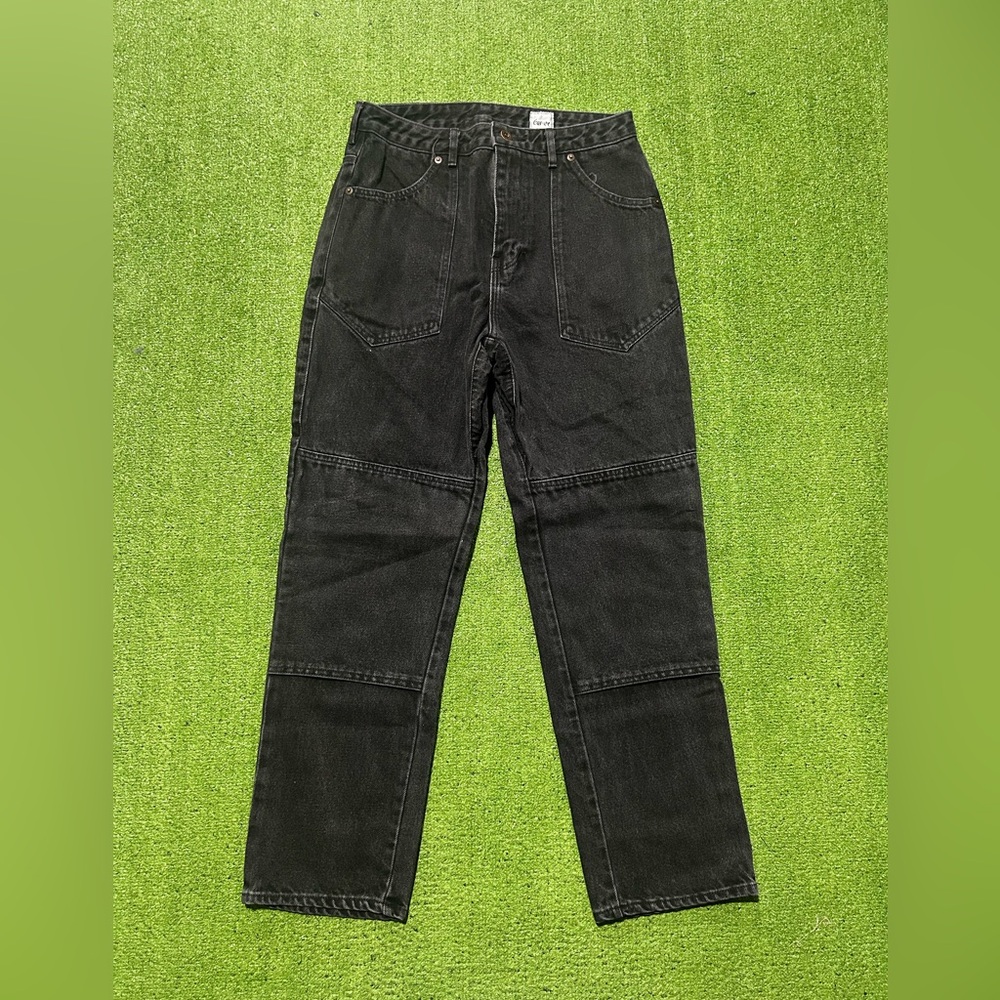 GAMINE Madame X Dungaree Womens Jeans Size 30 High Rise Denim